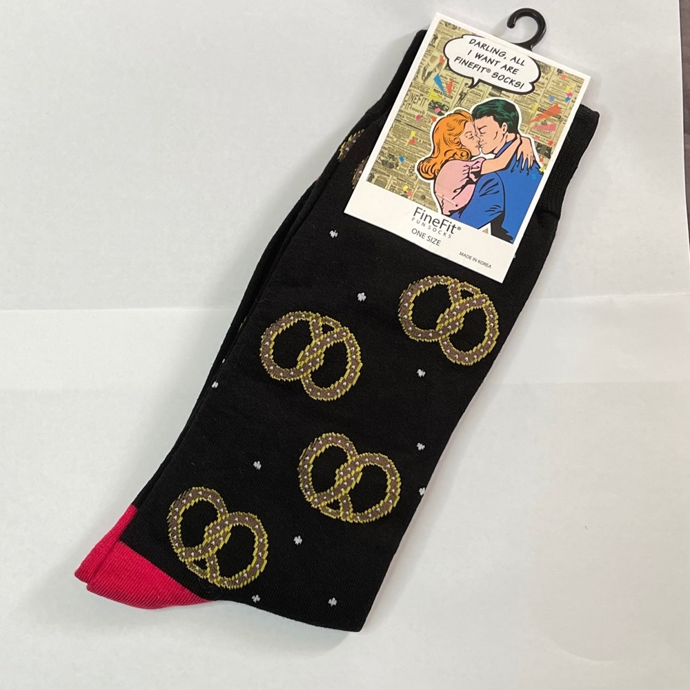 Funky FineFit Socks - Salted Pretzel